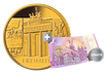 Die offizielle deutsche 100-Euro-Goldmünze 2022 "Freiheit"