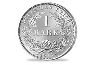 Die letzte 1-Mark-Silbermünze des Deutschen Kaiserreichs