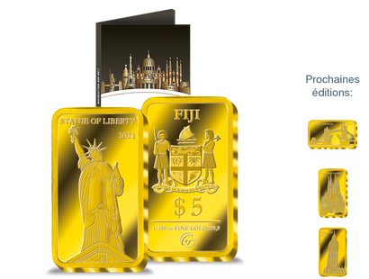 Collection :« Les Monuments en lingots » en or le plus pur !