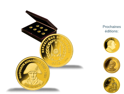Collection: Les plus petites monnaies en or pur du monde