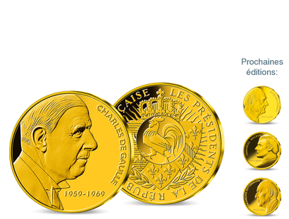 Collection: «Les Présidents de la République» en or