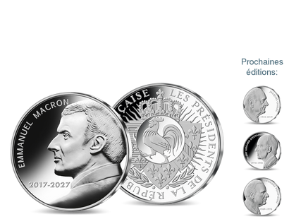 Collection: «Les Présidents de la République» en argent