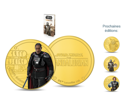 Collection de frappes dorées à l’or pur Star Wars « The Mandalorian »