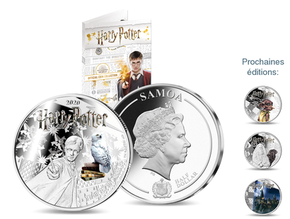 Magique ! La collection des monnaies officielles argentées «Harry Potter»