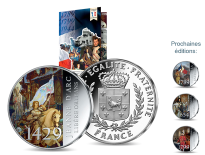 Collection: Les grandes dates de l’Histoire de France en argent et couleurs !