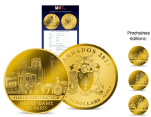 Collection : « L'Histoire de Notre-Dame de Paris » en or le plus pur
