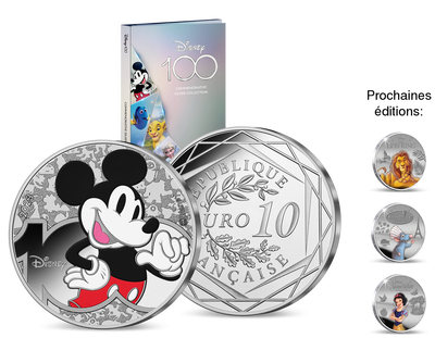 Collection 100 ans de magie - Disney 100 Argent -  Première livraison « 10 Euros argent Mickey Mouse »
