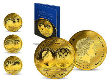 Die größte 1/100-Unzen-Goldmünze aller Zeiten ''20 Gulden - Franz Joseph I.''