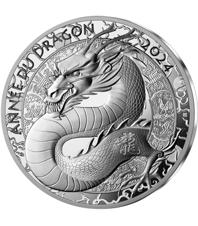 En avant-première : Les monnaies « Année du dragon  » 2024