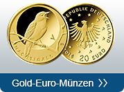 Gold-Euro-Münzen