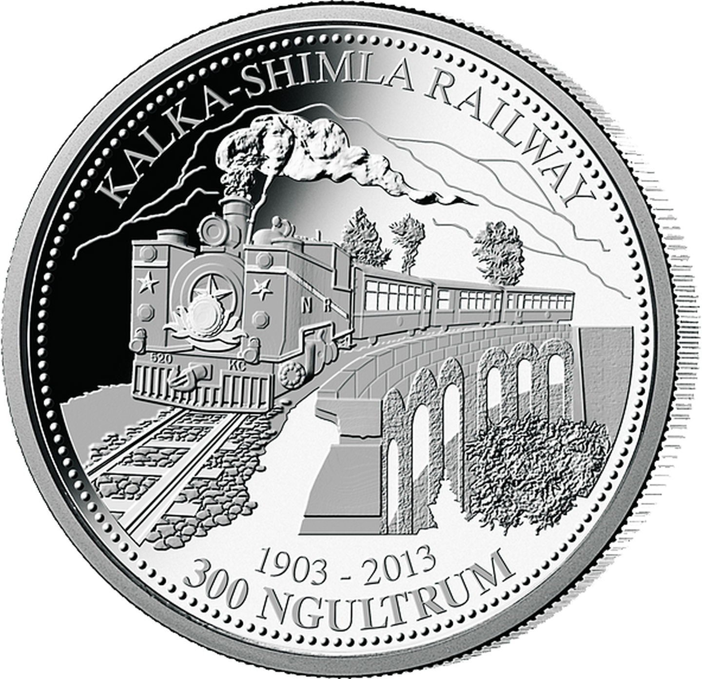 Silber-Münze mit der 