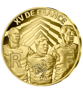 Les monnaies officielles pour la coupe du monde de Rugby 2023