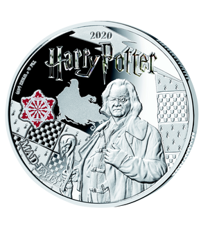 Monnaie officielle argentée et colorisée «Harry Potter - Alastor Maugrey» 2020 