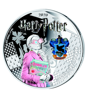 Monnaie officielle argentée et colorisée «Harry Potter - Luna Lovegood» 2020 