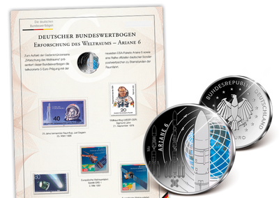 Bundeswertbogen "Ariane 6 - Erforschung des Weltraums"