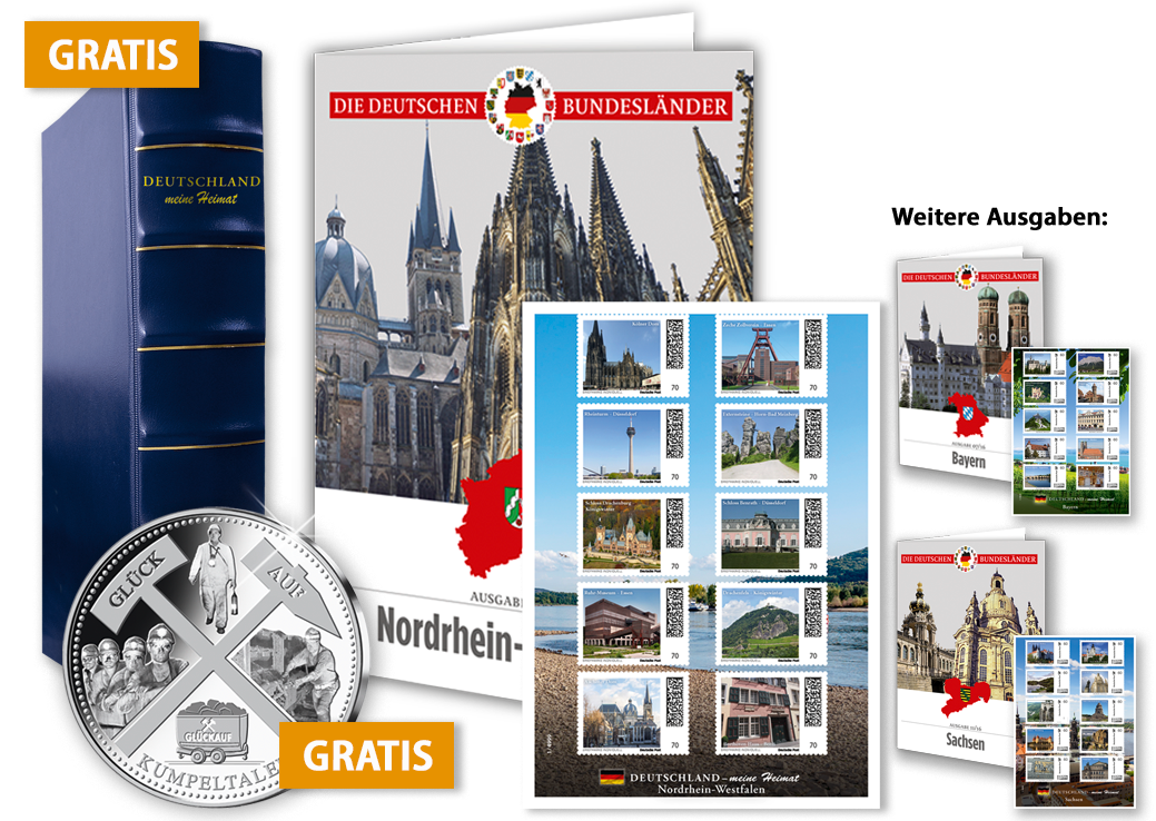 Deutschland meine Heimat - Startlieferung "Nordrhein-Westfalen"