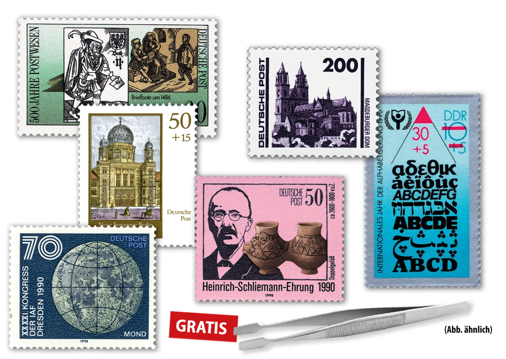 »Wendejahre: Die Briefmarken der DDR von 1981 bis 1990«