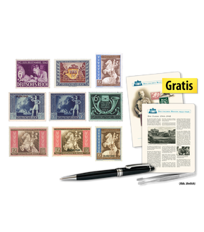  Die letzten 100 Briefmarken des Deutschen Reichs!