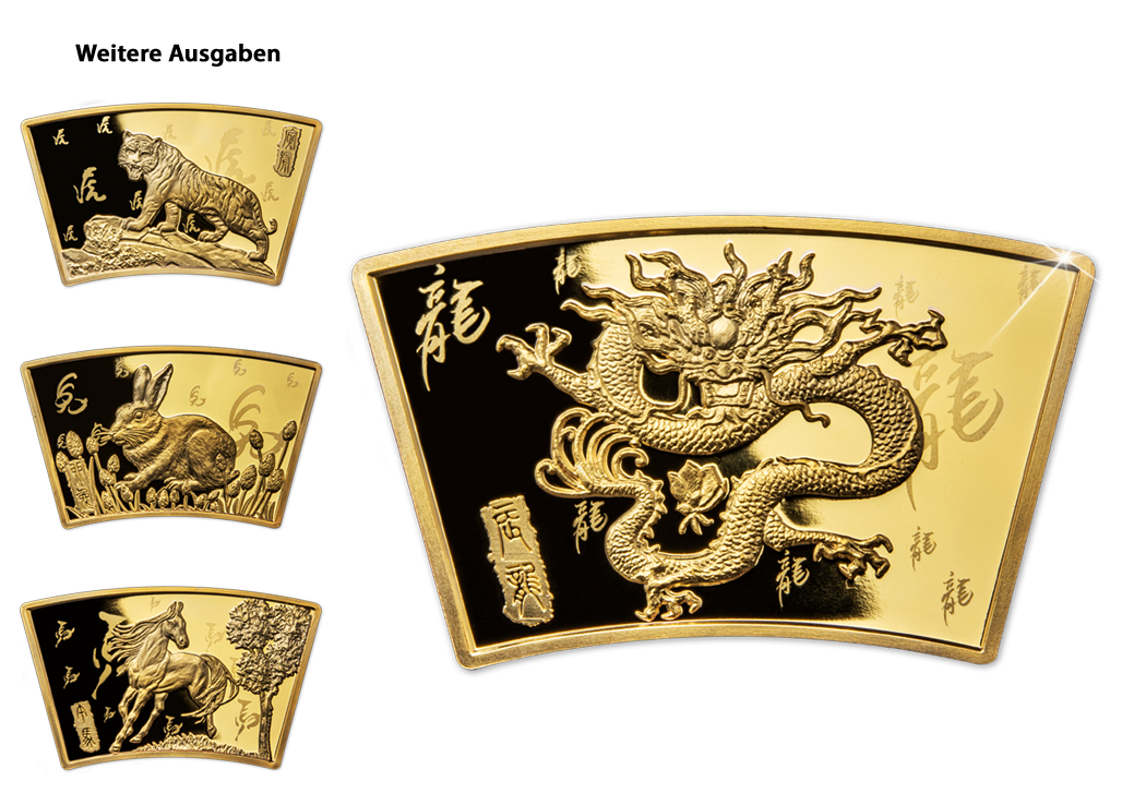 Kollektion: »Chinesische Tierkreiszeichen« - Startlieferung "Drache" 