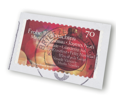 Deutschlands unverausgabte Weihnachtsbriefmarke 2016