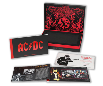 Limited Edition AC/DC Stamp Book