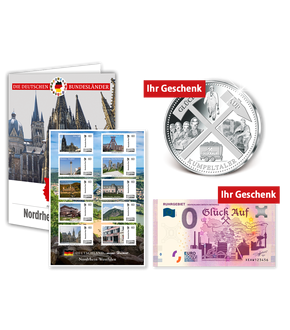 »Deutschland meine Heimat auf offiziellen Briefmarkenbögen« 