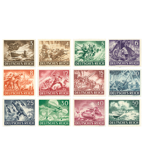 »Die 100 letzten Briefmarken des "Dritten Reiches"«