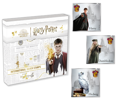 International Silver Stamps™ "Harry Potter" Komplettset