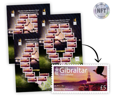 Krypto-BM, Gibraltar, 3 Blocks m. 48 Werten