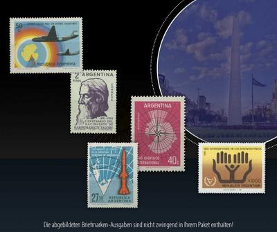 Die offiziellen Briefmarken Neuheiten aus Argentinien