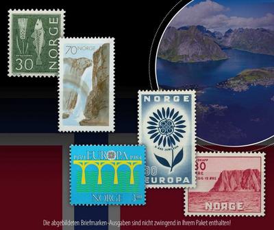 Die offiziellen Briefmarken Neuheiten aus Norwegen
