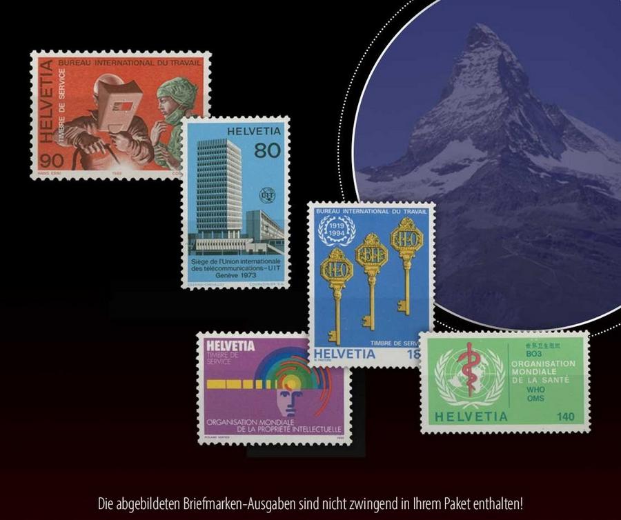 Briefmarken-Neuheiten der Schweiz - Die abgebildeten Briefmarken sind lediglich beispielhaft