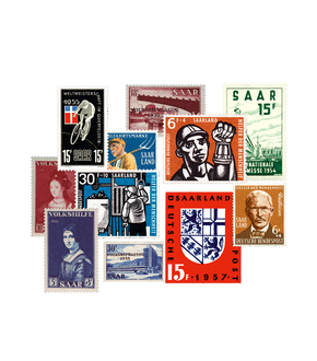 Kollektion: "Die Briefmarken des Saarlandes 1947–1959"
