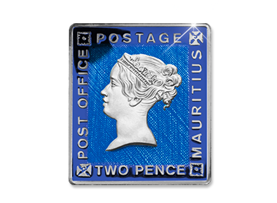 Die berühmtesten Briefmarken-Legenden in farbveredeltem Feinsilber 
