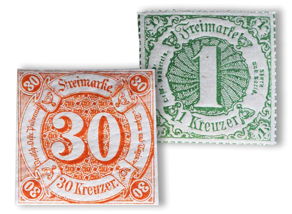 Jubiläums-Kollektion »170 Jahre Briefmarken Thurn und Taxis«