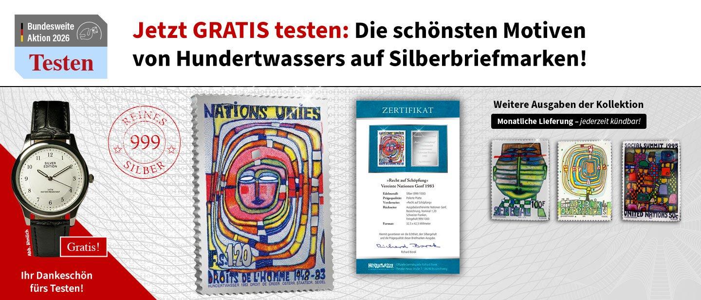 Ihr Start in die Hundertwasser-Edition