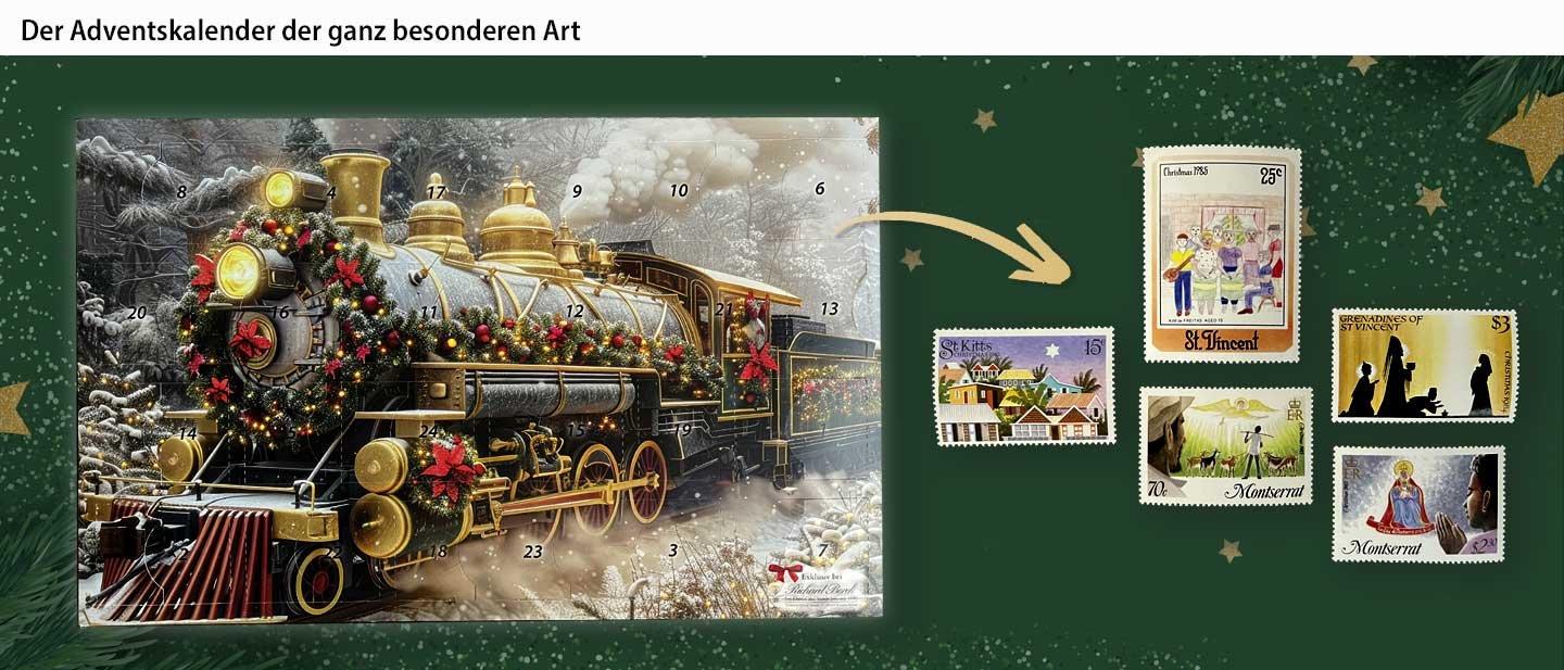 Philatelistischer Adventskalender 2024