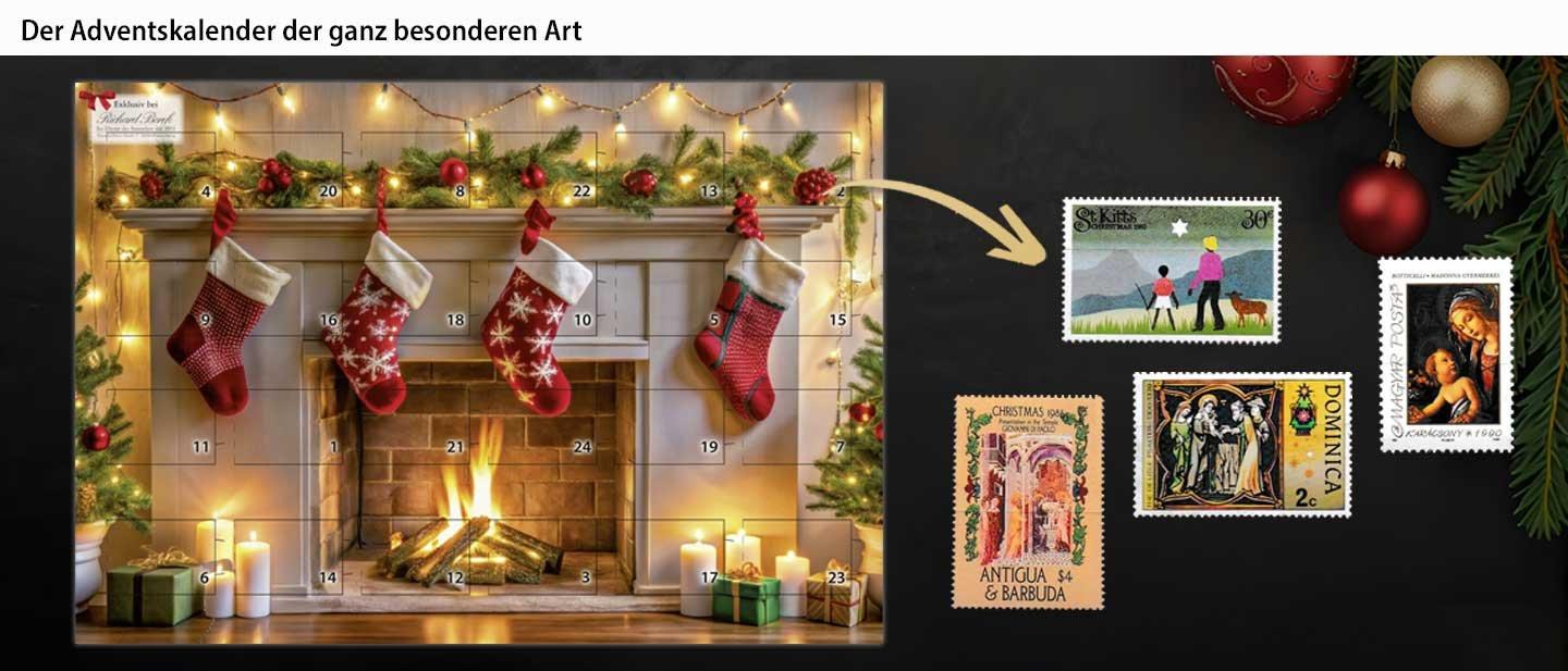 Philatelistischer Adventskalender 2025