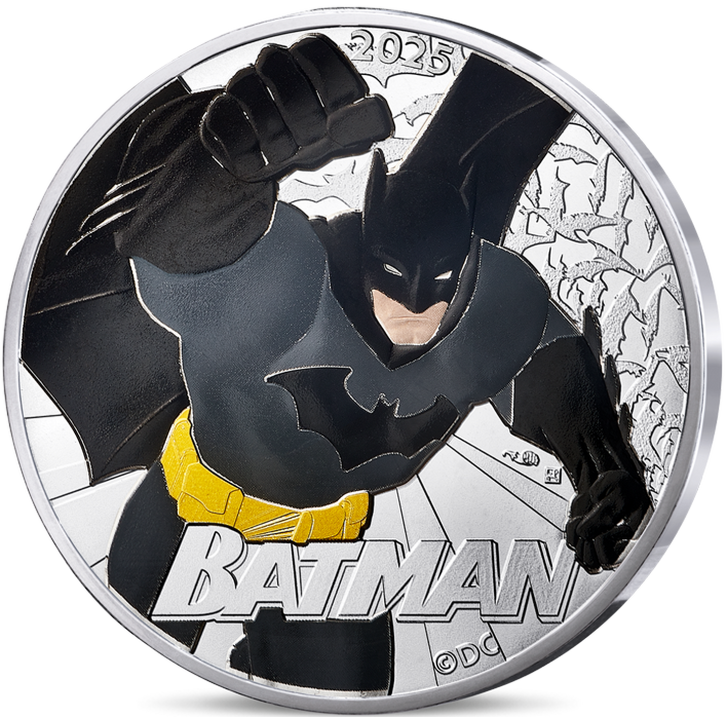 Batman-Silber-Vorderseite