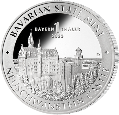 Bayern-Thaler-2025-Vorderseite