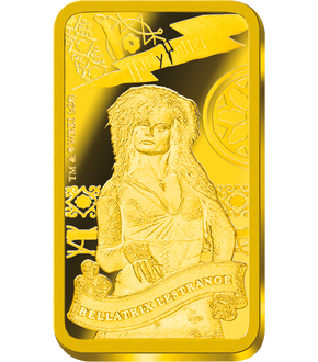 Monnaie-lingot en or pur «Harry Potter - Bellatrix Lestrange» 2020