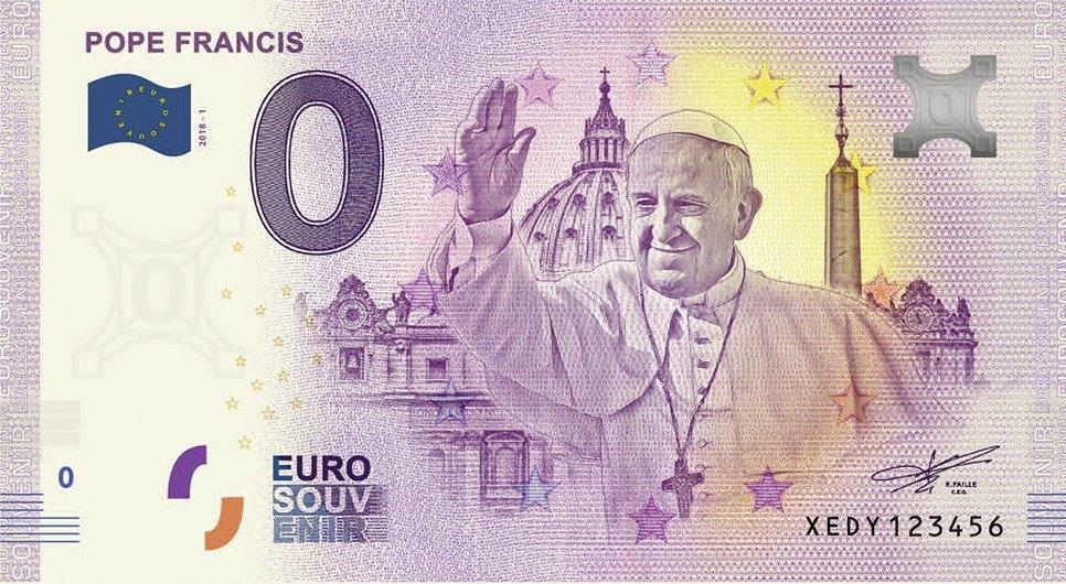 Billet 0€ « Pape François »