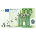 Vorderseite einer 100-Euro-Banknote