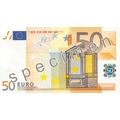 Vorderseite einer 50-Euro-Banknote