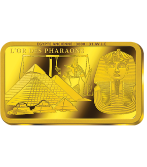 Lingot en or le plus pur « L'or des Pharaons »