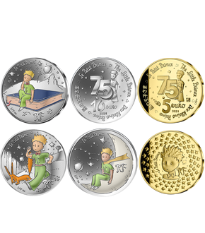 Monnaie de 10 Euros colorisée « Le Petit Prince  2021 »
