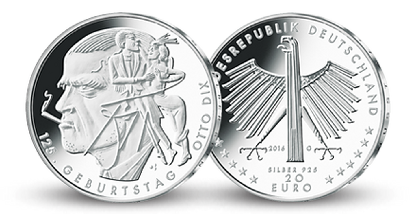 20-Euro-Silbermünze 