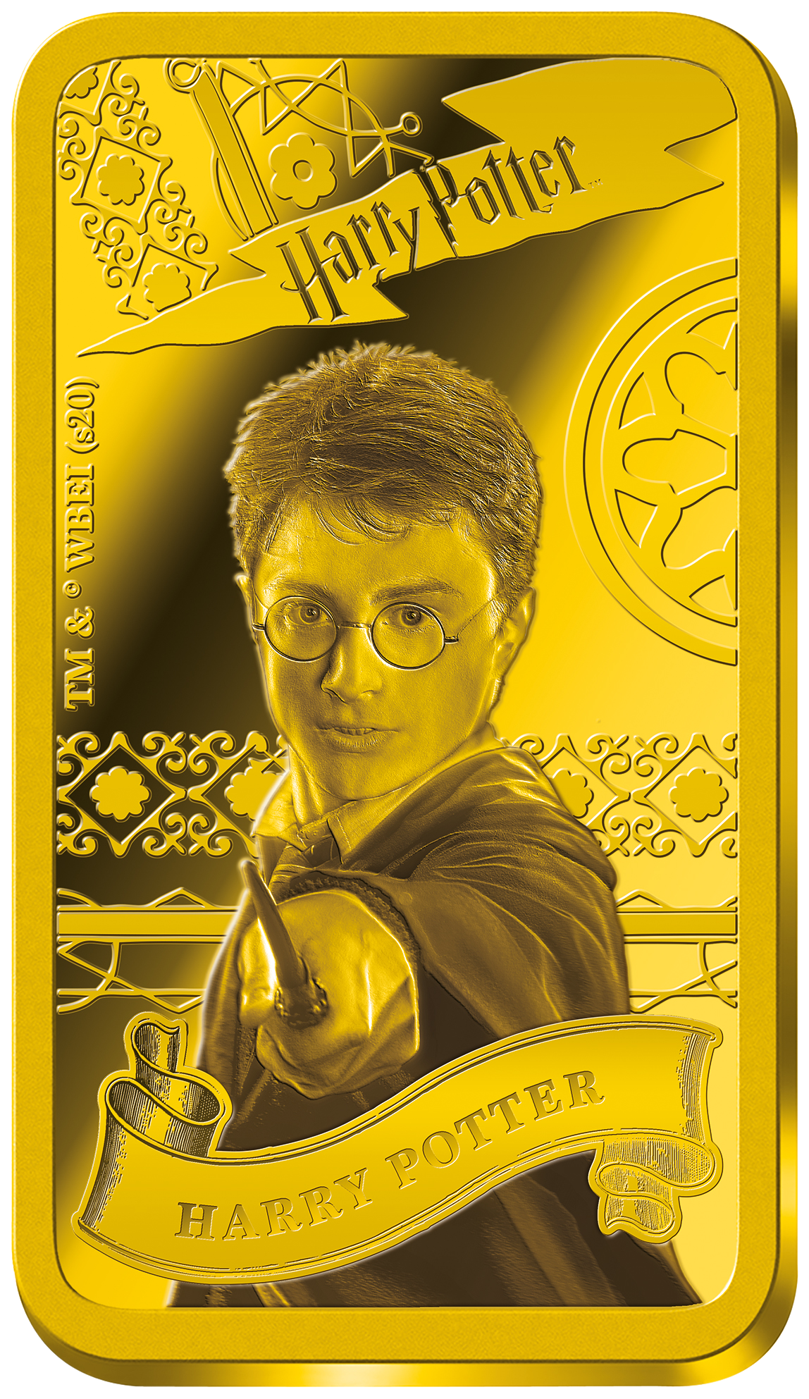 La monnaie-lingot officielle Harry Potter en or