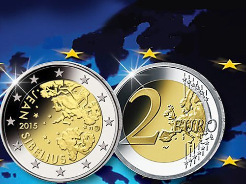 Die offiziellen 2 Euro Gedenkmünzen aus Finnland