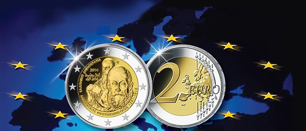 2 Euro Gedenkmünzen aus Griechenland kaufen